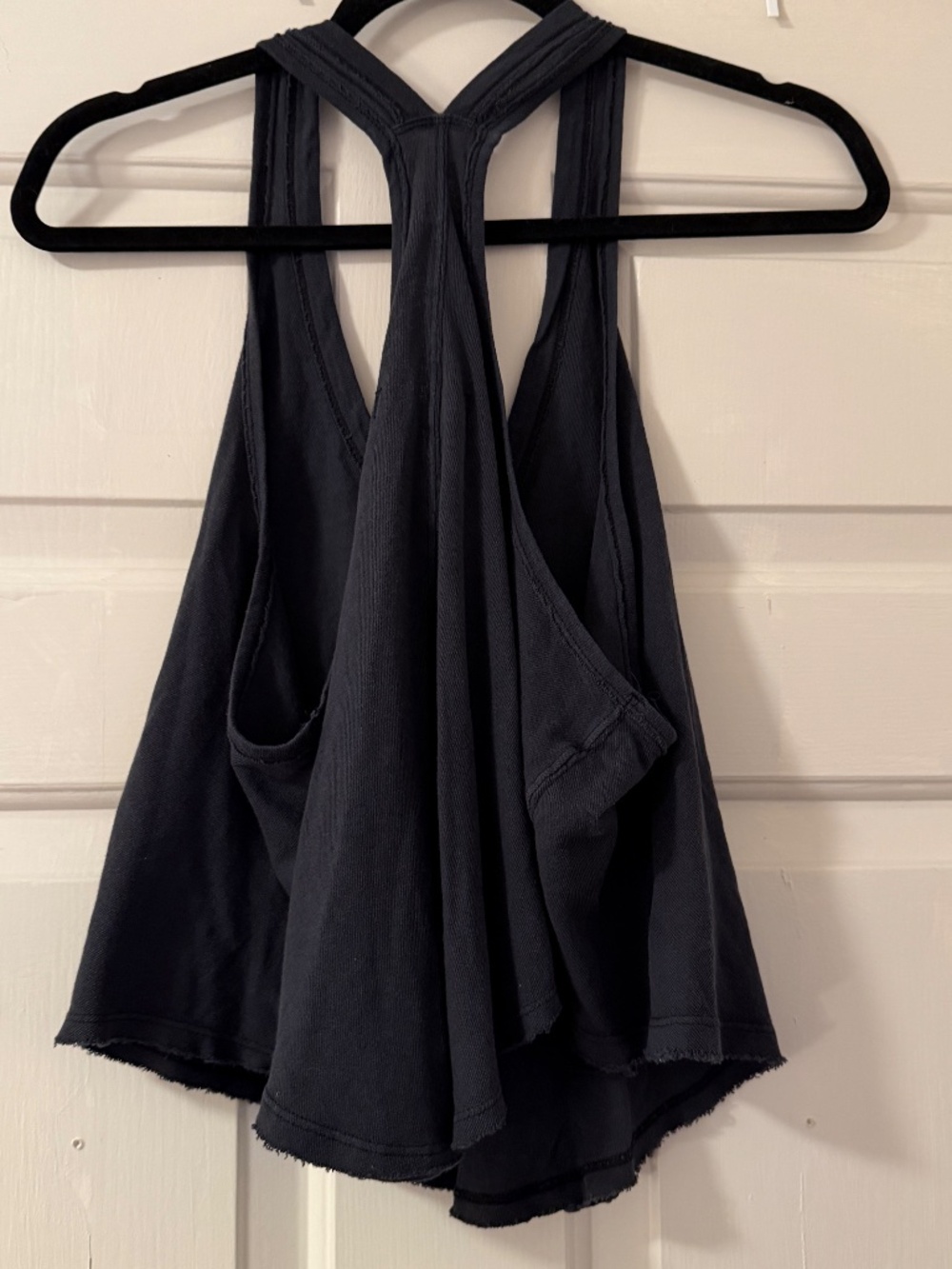 Free People We The Free Karri Swing Tank Top Charcoal Gray Women's Extra Small - Picture 3 of 6